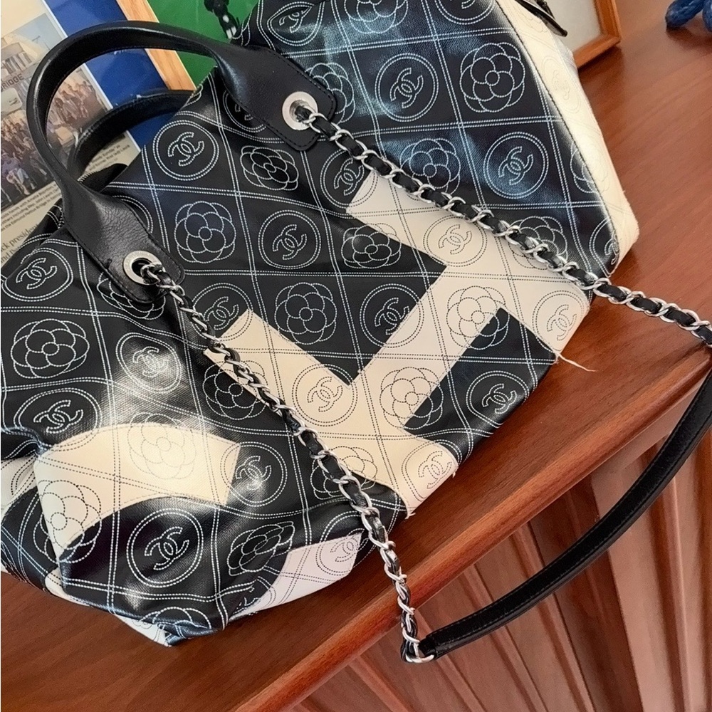 Authentic, CHANEL Bowling, Tote, Carry All Bag